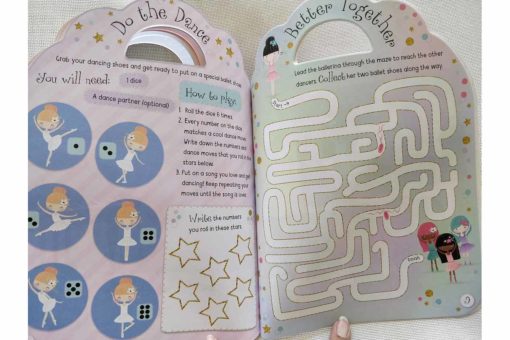 Ballerina Sticker Activity Carry Case Bookoli activity pages (3)