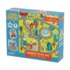Around the Town Puzzle Play Set 36 + 8 Pieces by Mudpuppy 9780735347687 Box Packing