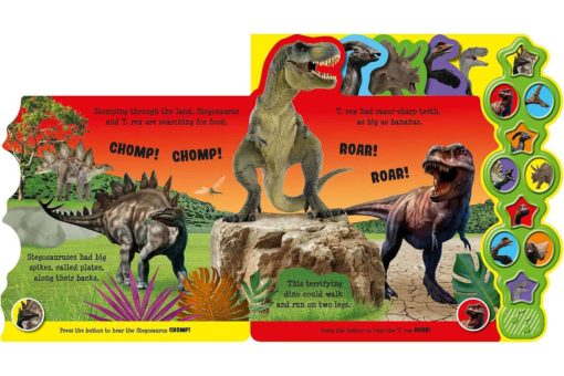Awesome Dinosaurs Boardbook with Sound inside1