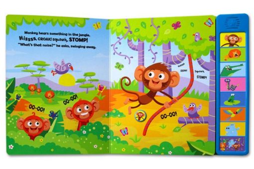 Cheeky Monkey and friends Sound Book inside