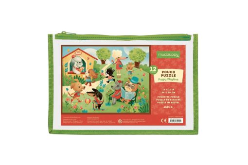 Mudpuppy Puppy Playtime Pouch Puzzle 9780735342101 Cover