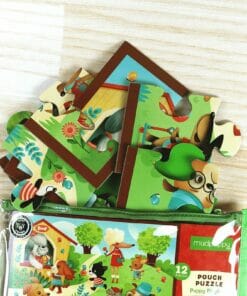 Mudpuppy Puppy Playtime Pouch Puzzle 9780735342101 Large Pieces