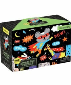 Superhero Glow in the Dark Puzzle 100 pieces 9780735354012 Box packing