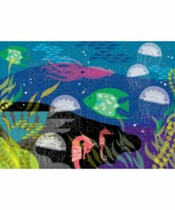 Under the Sea Glow in the Dark Puzzle 100 pieces 9780735345744 full picture