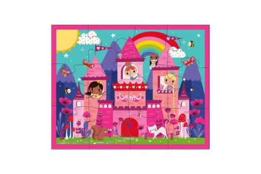 mudpuppy princess castle pouch puzzle 9780735345935-inside