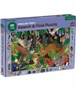 mudpuppy woodland forest search find puzzle 9780735355798 - main