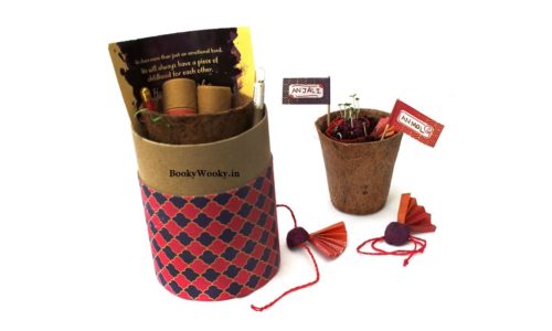 Luxury Rakhi Kit for Adults with 2 Rakhis