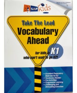 Sap Kids Take the Lead Vocabulary ahead K1 cover