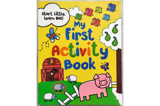 My First Activity Book Parragon Start Little Learn Big 9781472391643