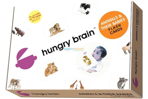 Animals Their Babies Flashcards cover by Hungry Brain