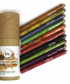 Eco-friendly Coloured Seed Pencils (10 mini) Main