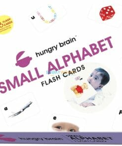 Small Alphabets Flashcards cover by Hungry Brain