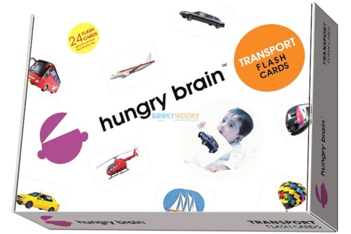Transports Flashcards by Hungry Brain cover