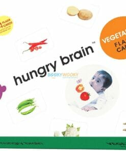 Vegetables Flashcards cover by Hungry Brains