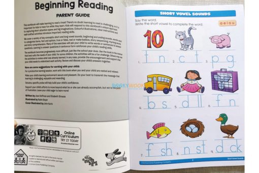 Beginning Reading workbook 9781488938702 inside 1