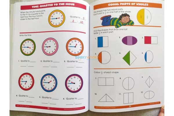 First Grade Basics Workbook – Activity Books For Kids – Booky Wooky