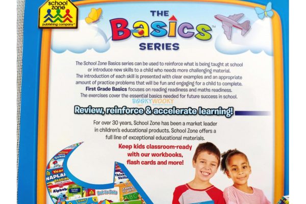 First Grade Basics Workbook – Activity Books For Kids – Booky Wooky