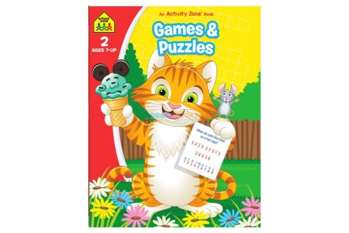 Games Puzzles An Activity Zone Book School Zone 9781488941665