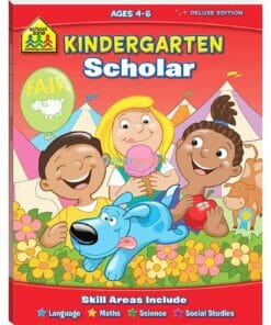 Kindergarten Scholar Workbook 9781741859126 by School Zone Deluxe Edition