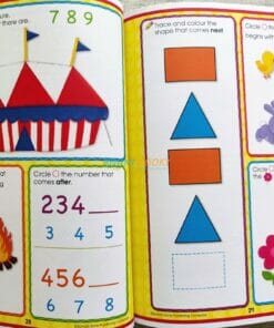 Little Thinkers Preschool Workbook inside pages