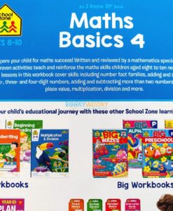 Maths Basics 4 Workbook – Activity Books For Kids – Booky Wooky