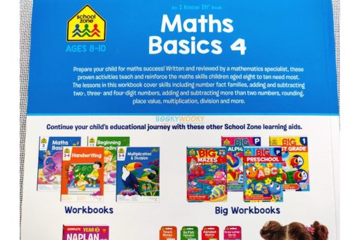 Maths Basics 4 workbook 9781488938580 inside
