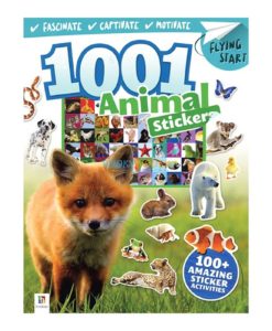 1001 Animal Stickers 9781488906077 cover page