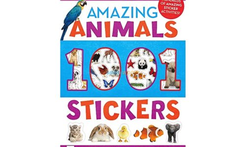 1001 Stickers Amazing Animals 9781743677001 cover page