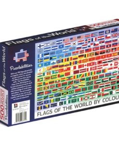 Jigsaw Puzzle Flags of the World 500 Piece Jigsaw Puzzle