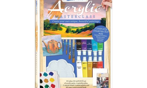 Art Maker Acrylic Masterclass Pack -12 9781488938627 cover page