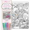 Art Maker Artists Coloring Canvas Fabulous Flamingos 9781488976193 cover page