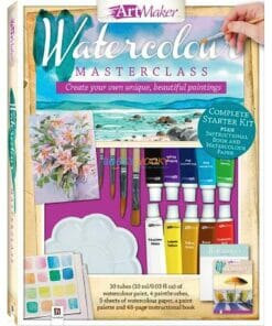 Art Maker Watercolour Masterclass Pack -12 9781488938634 cover page