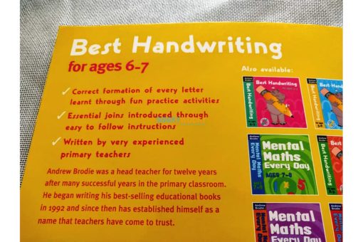 Best Handwriting for ages 6 7 6