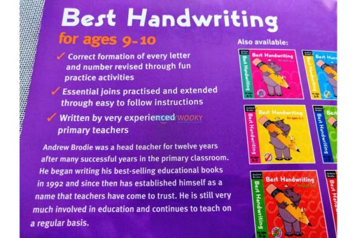 Best Handwriting for ages 9 10 6