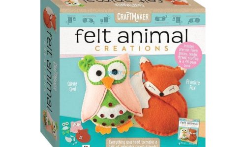 Craftmaker Felt Animal Creations 9781488910050 cover page