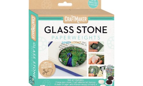 Craftmaker Glass Stone Paperweights Pack 9781488915086 cover page