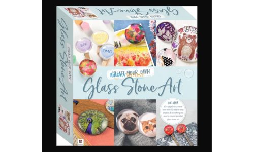 Create Your Own Glass Stone Art Pack 9781488940798 cover page