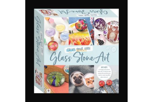 Create Your Own Glass Stone Art Pack 9781488940798 cover page