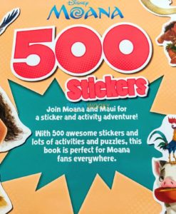 Disney Moana 500 Stickers (3)