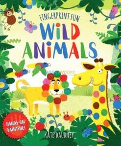 Fingerprint Fun Wild Animals 9781742819136 cover page