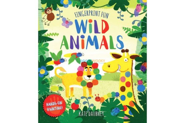 Fingerprint Fun Wild Animals 9781742819136 cover page