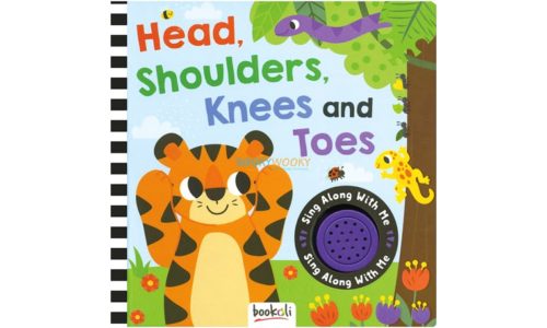 Head Shoulders Knees and Toes (Sound Book) sing along with me 9781787721364 cover page