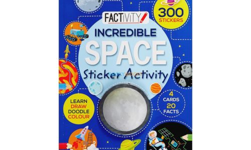 Incredible Space Sticker Activity 9781474802437 cover page