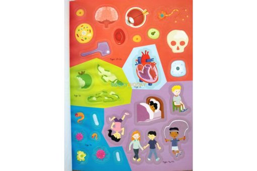 Know and Glow Human Body Sticker Activities 9