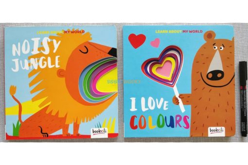 Learn About My World and I Love Colours both titles