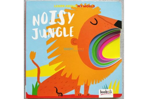 Learn About My World Noisy Jungle Cover with cut outs