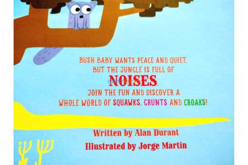 Learn About My World Noisy Jungle backcover