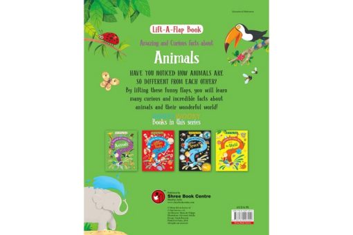 Lift A Flap Book Amazing Curious Facts about Animals back page