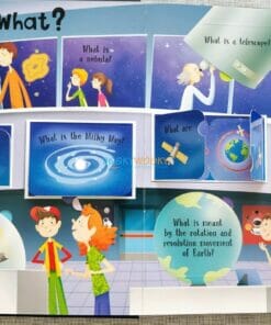 Lift A Flap Book Amazing & Curious Facts about Space (1)