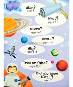 Lift A Flap Book Amazing & Curious Facts about Space (2)